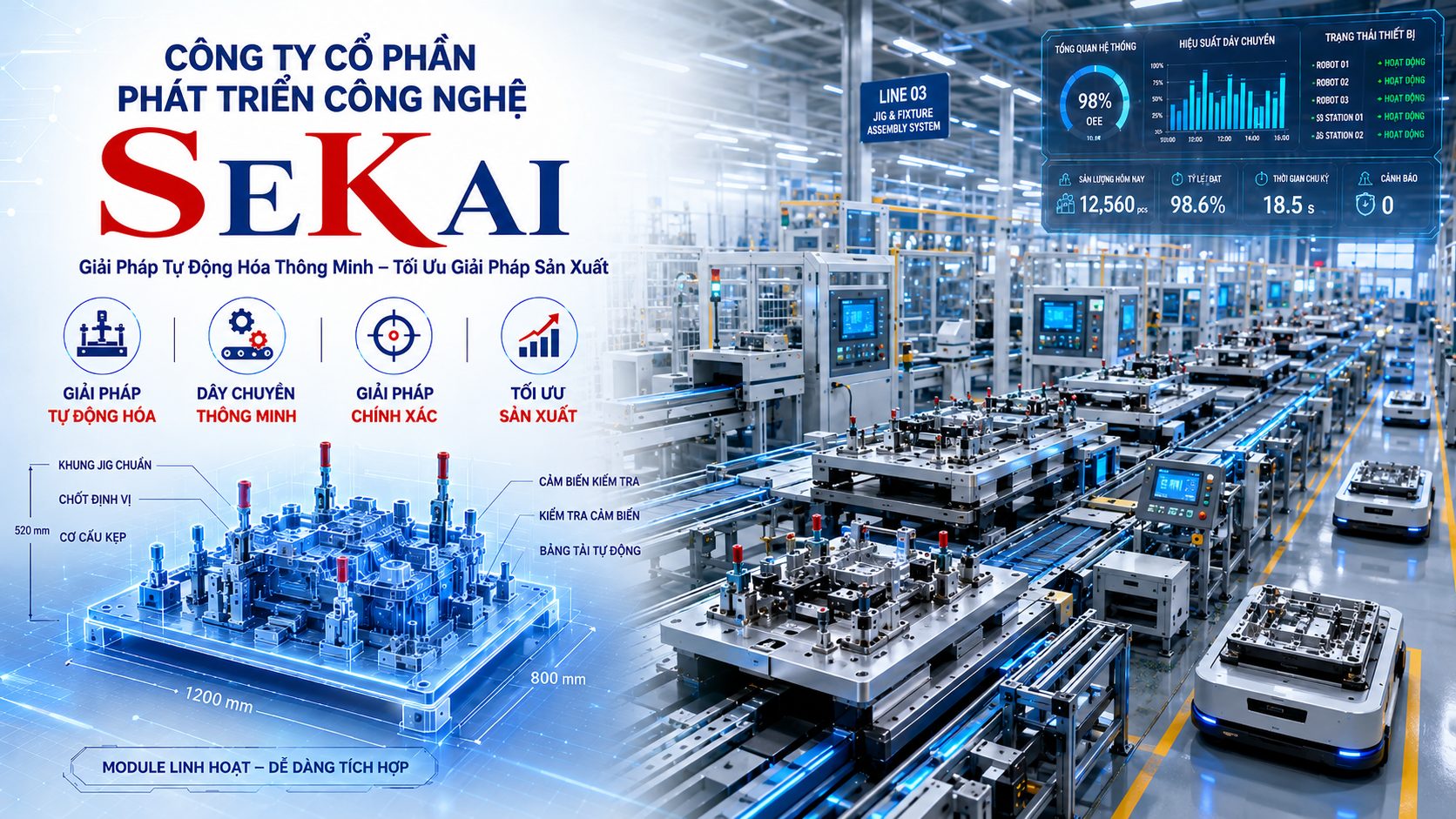Sekai — Giải pháp tự động hóa thông minh, tối ưu giải pháp sản xuất