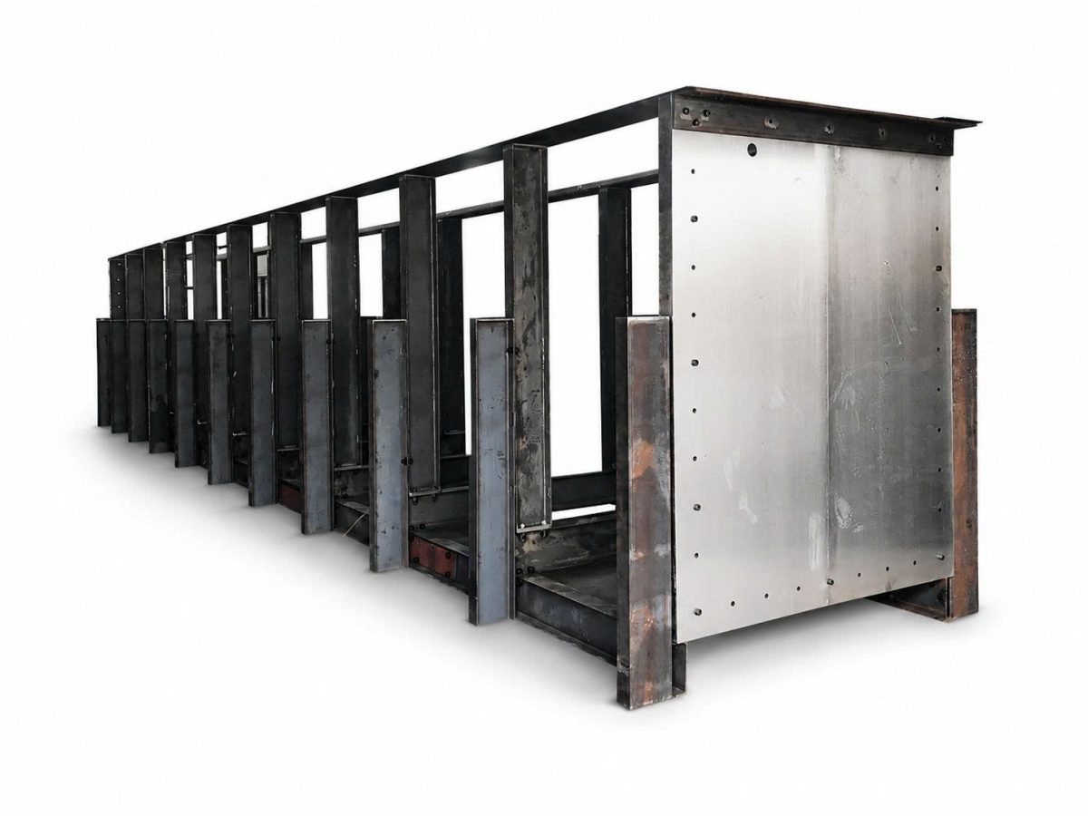 Gia công kết cấu thép cho bể nước lớn